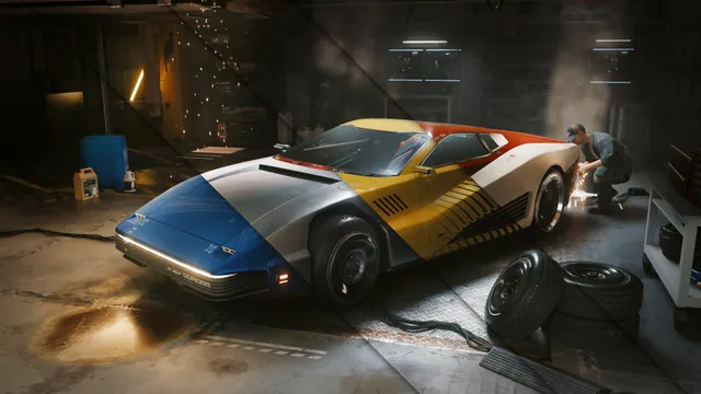 Cyberpunk 2077 oyunundan görüntü 2