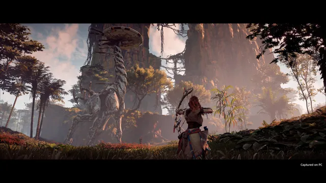 Horizon Zero Dawn oyunundan görüntü 1