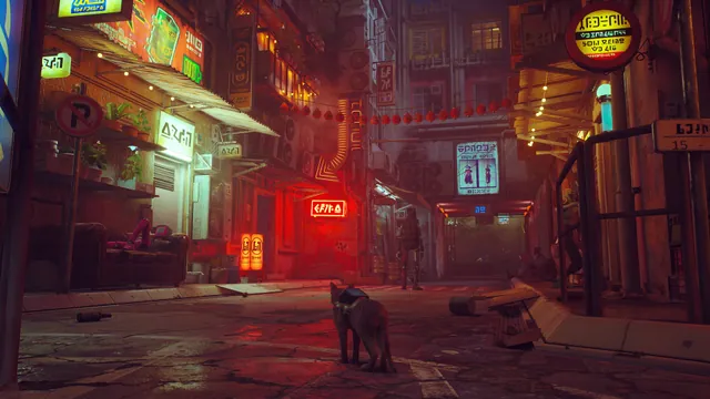 Stray oyunundan görüntü 1