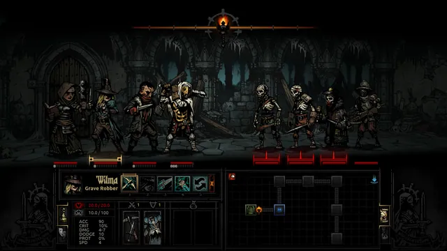 Darkest Dungeon oyunundan görüntü 1
