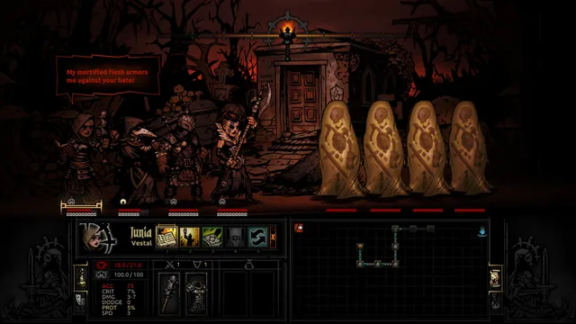 Darkest Dungeon oyunundan görüntü 2