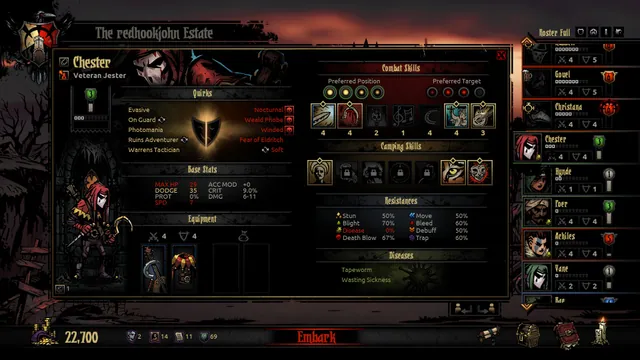 Darkest Dungeon oyunundan görüntü 3
