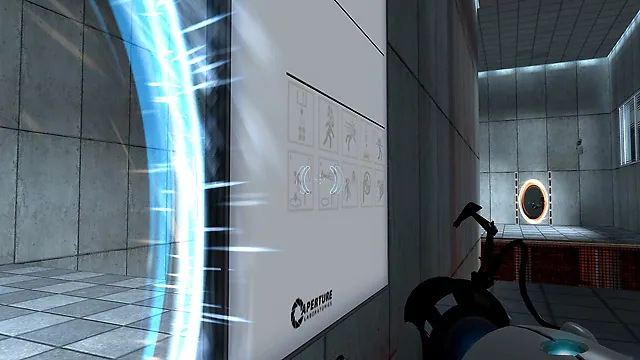 Portal oyunundan görüntü 4