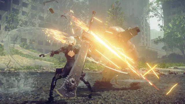 NieR:Automata oyunundan görüntü 1